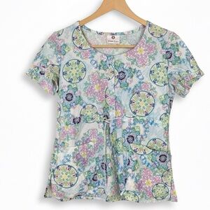 White Cross NWOT Scrub Top